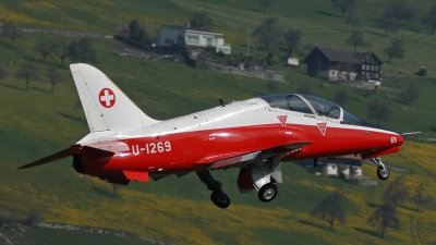 Photo ID 101796 by Sven Zimmermann. Switzerland Air Force British Aerospace Hawk T 66, U 1269