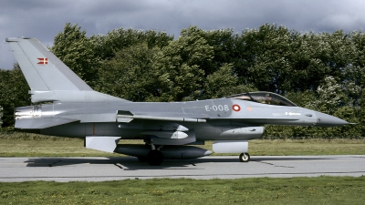 Photo ID 102034 by Joop de Groot. Denmark Air Force General Dynamics F 16A Fighting Falcon, E 008