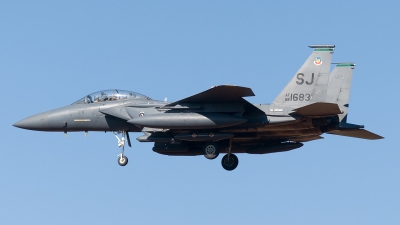 Photo ID 102079 by A. Muñiz Zaragüeta. USA Air Force McDonnell Douglas F 15E Strike Eagle, 88 1683