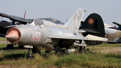 Photo ID 102165 by Carl Brent. Romania Air Force Mikoyan Gurevich MiG 21PFMA, 8005