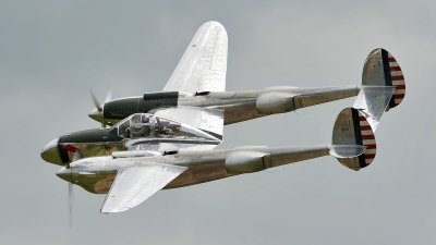 Photo ID 102585 by Martin Thoeni - Powerplanes. Private Red Bull Lockheed P 38L Lightning, N25Y