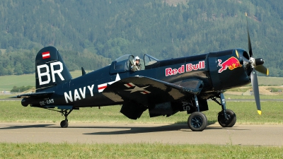 Photo ID 103243 by Radim Spalek. Private Red Bull Vought F4U 4 Corsair, OE EAS