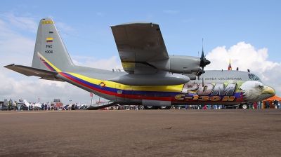 Photo ID 102344 by markus altmann. Colombia Air Force Lockheed C 130H Hercules L 382, FAC1004