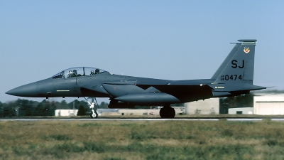 Photo ID 102411 by David F. Brown. USA Air Force McDonnell Douglas F 15E Strike Eagle, 89 0474