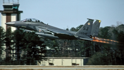 Photo ID 102471 by David F. Brown. USA Air Force McDonnell Douglas F 15E Strike Eagle, 88 1694