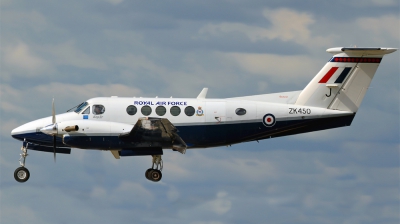 Photo ID 102528 by Chris Albutt. UK Air Force Beech Super King Air B200, ZK450