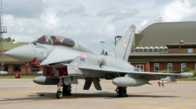 Photo ID 102908 by Chris Albutt. UK Air Force Eurofighter Typhoon T3, ZJ803