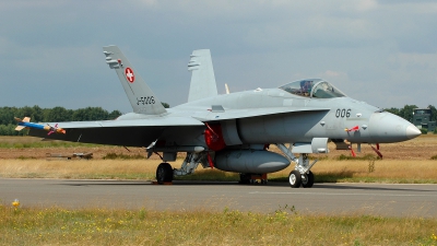 Photo ID 102903 by Radim Spalek. Switzerland Air Force McDonnell Douglas F A 18C Hornet, J 5006