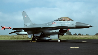 Photo ID 13260 by Rainer Mueller. Denmark Air Force General Dynamics F 16A Fighting Falcon, E 193