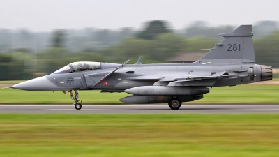 Photo ID 103004 by Craig Pelleymounter. Sweden Air Force Saab JAS 39C Gripen, 39281