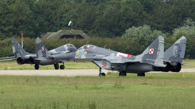 Photo ID 104235 by Arie van Groen. Poland Air Force Mikoyan Gurevich MiG 29A 9 12A, 56