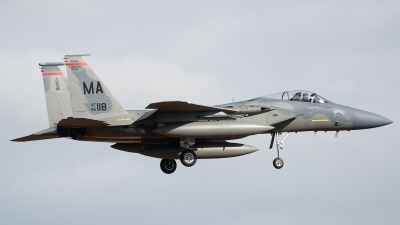 Photo ID 103339 by A. Muñiz Zaragüeta. USA Air Force McDonnell Douglas F 15C Eagle, 85 0118