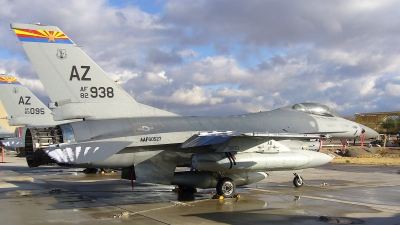 Photo ID 103390 by Peter Boschert. USA Air Force General Dynamics F 16A Fighting Falcon, 82 0938