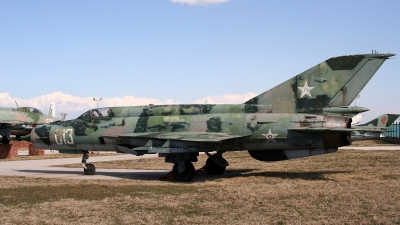 Photo ID 103463 by Kostas D. Pantios. Bulgaria Air Force Mikoyan Gurevich MiG 21M, 613