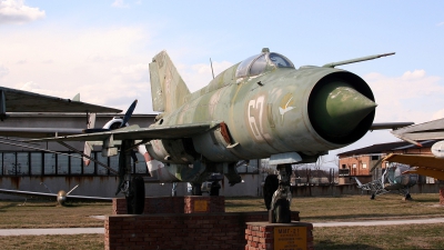 Photo ID 103591 by Kostas D. Pantios. Bulgaria Air Force Mikoyan Gurevich MiG 21PFM, 62