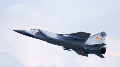 Photo ID 103559 by Pieter Stroobach. Kazakhstan Air Force Mikoyan Gurevich MiG 31BM,  