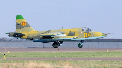 Photo ID 104189 by Pieter Stroobach. Kazakhstan Air Force Sukhoi Su 25,  