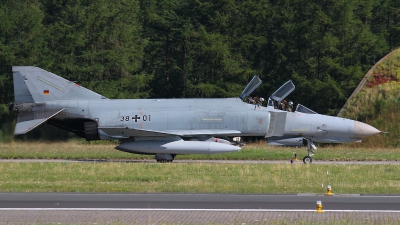 Photo ID 103553 by Rainer Mueller. Germany Air Force McDonnell Douglas F 4F Phantom II, 38 01