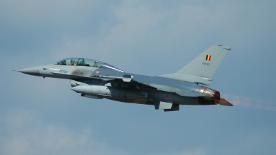 Photo ID 104055 by Radim Spalek. Belgium Air Force General Dynamics F 16BM Fighting Falcon, FB 10