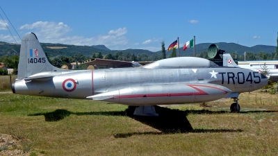 Photo ID 104586 by Carl Brent. France Air Force Lockheed T 33A Shooting Star, 14045