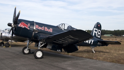 Photo ID 105282 by Niels Roman / VORTEX-images. Private Red Bull Vought F4U 4 Corsair, OE EAS