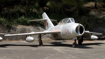 Photo ID 13535 by Chris Lofting. Albania Air Force Mikoyan Gurevich MiG 15UTI, 5 10