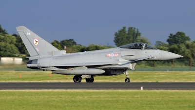 Photo ID 104979 by Joop de Groot. UK Air Force Eurofighter Typhoon FGR4, ZK308