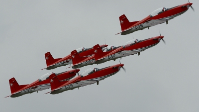 Photo ID 106179 by Martin Thoeni - Powerplanes. Switzerland Air Force Pilatus NCPC 7 Turbo Trainer, A 916