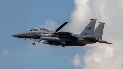 Photo ID 105176 by marcel Stok. USA Air Force McDonnell Douglas F 15E Strike Eagle, 00 3002