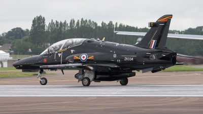 Photo ID 106140 by Niels Roman / VORTEX-images. UK Air Force BAE Systems Hawk T 2, ZK034