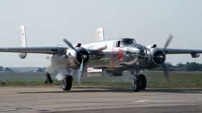 Photo ID 106459 by Kostas D. Pantios. Private Red Bull North American B 25J Mitchell, N6123C