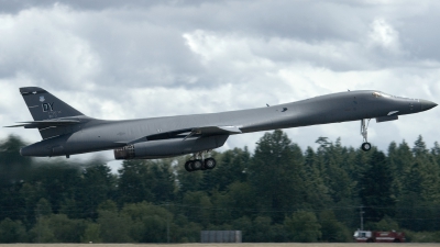 Photo ID 106492 by Jaysen F. Snow - Sterling Aerospace Photography. USA Air Force Rockwell B 1B Lancer, 85 0073