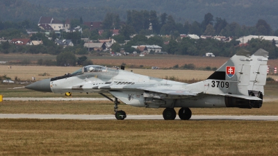 Photo ID 106496 by Gyula Rácz. Slovakia Air Force Mikoyan Gurevich MiG 29AS, 3709