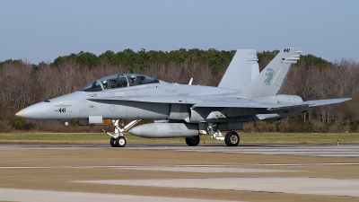 Photo ID 105874 by David F. Brown. USA Navy McDonnell Douglas F A 18D Hornet, 164228