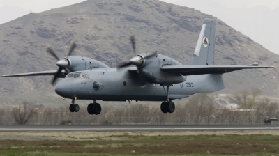 Photo ID 13656 by Maurice Hendriks - Afterburner Images. Afghanistan Air Force Antonov An 32A, 353