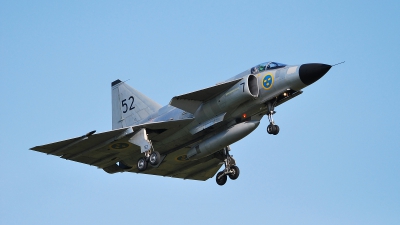 Photo ID 106396 by Ruben Craninx. Private Swedish Air Force Historic Flight Saab AJS37 Viggen, SE DXN