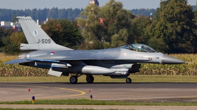 Photo ID 106469 by Andreas Zeitler - Flying-Wings. Netherlands Air Force General Dynamics F 16AM Fighting Falcon, J 509