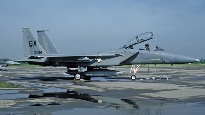 Photo ID 106657 by David F. Brown. USA Air Force McDonnell Douglas F 15B Eagle, 75 0088