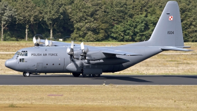 Photo ID 106889 by Niels Roman / VORTEX-images. Poland Air Force Lockheed C 130E Hercules L 382, 1504