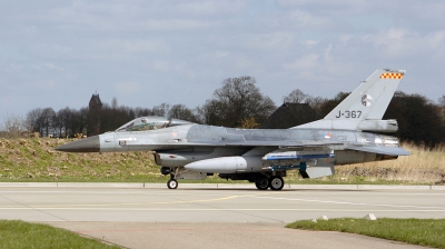 Photo ID 106885 by Lieuwe de Vries. Netherlands Air Force General Dynamics F 16AM Fighting Falcon, J 367