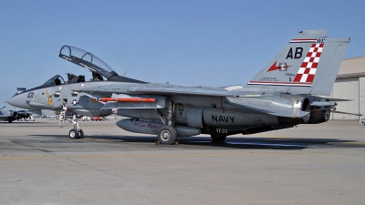 Photo ID 106993 by David F. Brown. USA Navy Grumman F 14A Tomcat, 161603