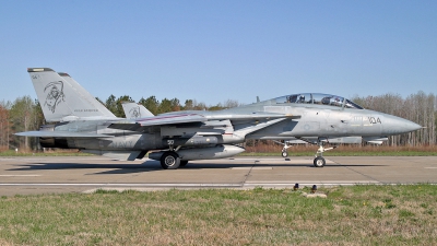 Photo ID 106991 by David F. Brown. USA Navy Grumman F 14A Tomcat, 161858