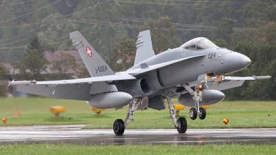 Photo ID 107083 by Karl-Heinz Krebs. Switzerland Air Force McDonnell Douglas F A 18C Hornet, J 5024