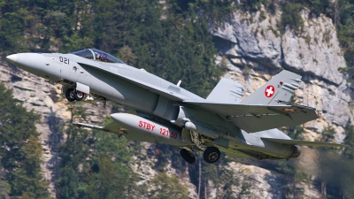 Photo ID 107082 by Karl-Heinz Krebs. Switzerland Air Force McDonnell Douglas F A 18C Hornet, J 5021