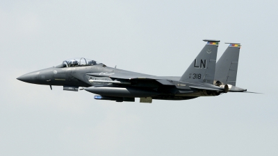 Photo ID 107059 by Joop de Groot. USA Air Force McDonnell Douglas F 15E Strike Eagle, 91 0318