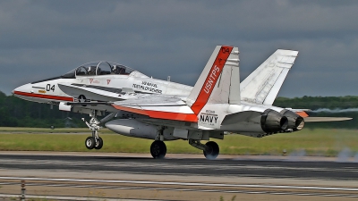 Photo ID 107161 by David F. Brown. USA Navy McDonnell Douglas F A 18B Hornet, 161360