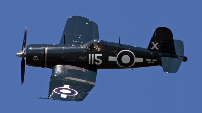 Photo ID 107255 by Johannes Berger. Private Vintage Wings of Canada Goodyear FG 1D Corsair, C GVWC