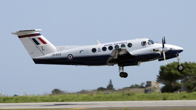 Photo ID 107203 by Mark. UK Air Force Beech Super King Air B200, ZK452