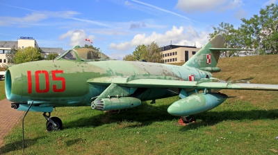 Photo ID 107932 by Chris Albutt. Poland Air Force Mikoyan Gurevich Lim 6bis, 105