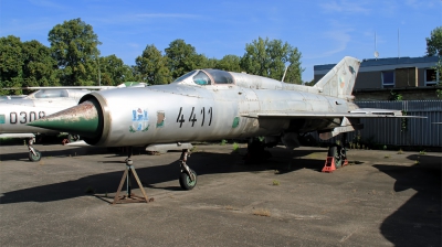 Photo ID 107238 by Chris Albutt. Czechoslovakia Air Force Mikoyan Gurevich MiG 21PFM, 4411